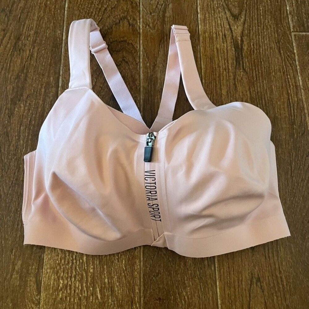 Victoria Sport Incredible Knockout Ultra Max Front Zip Sports Bra 34DD Pink